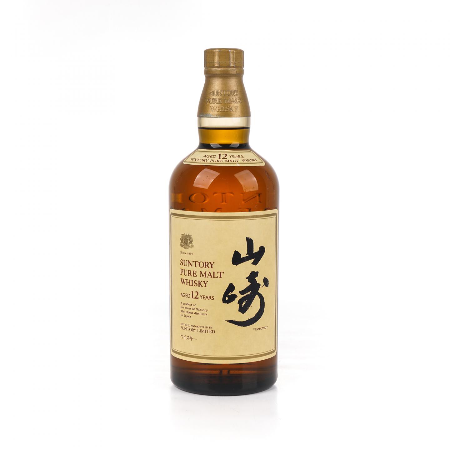 山崎 12年 金狮标 Pure Malt 750ml