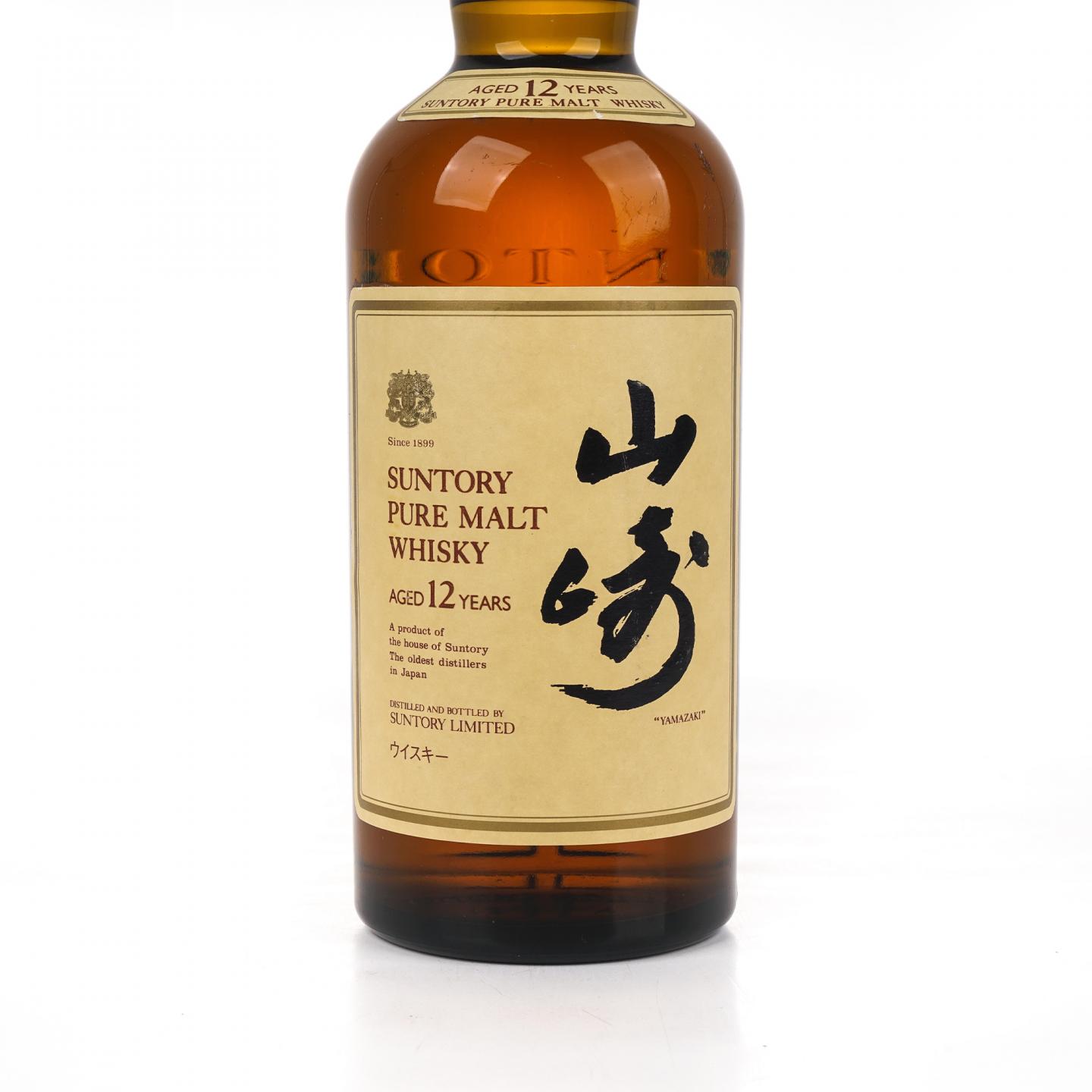 山崎 12年 金狮标 Pure Malt 750ml