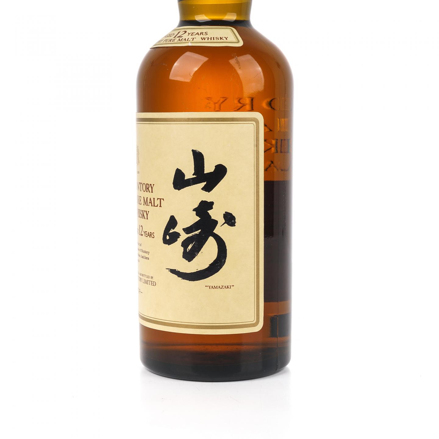 山崎 12年 金狮标 Pure Malt 750ml