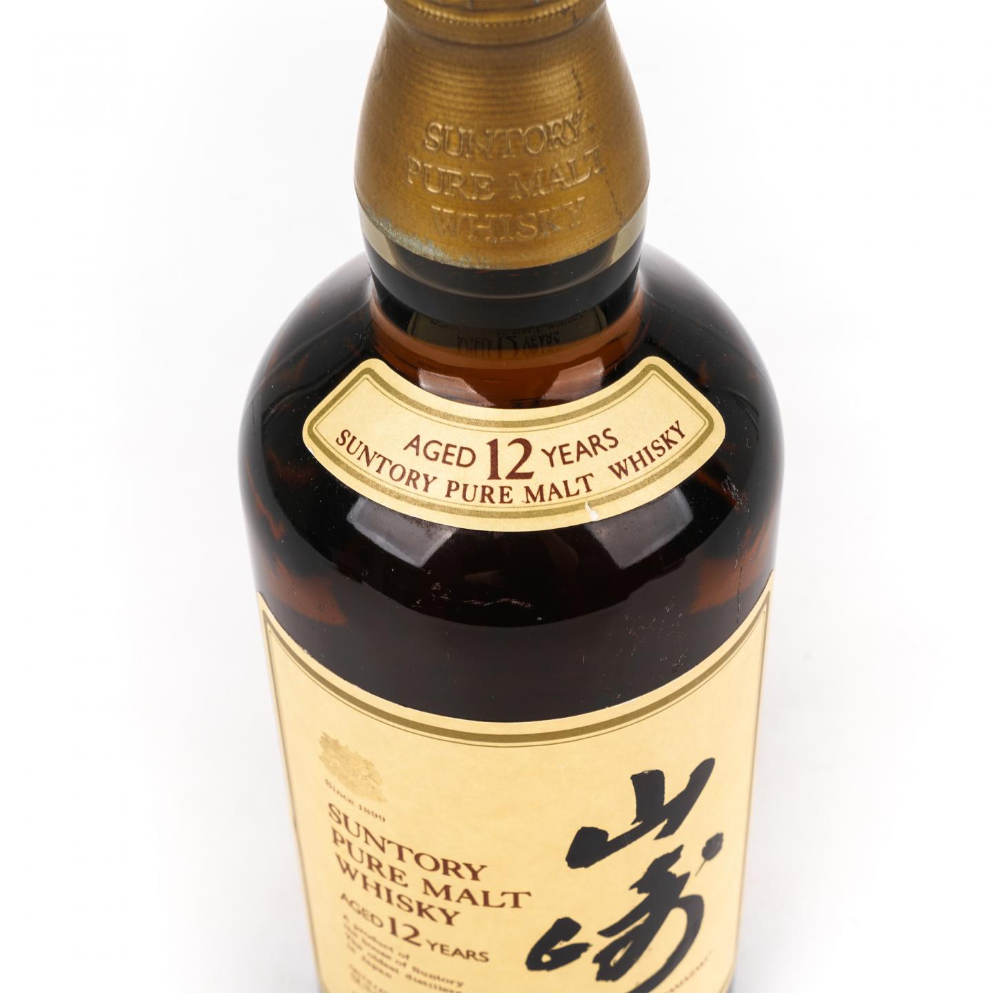 山崎 12年 金狮标 Pure Malt 750ml