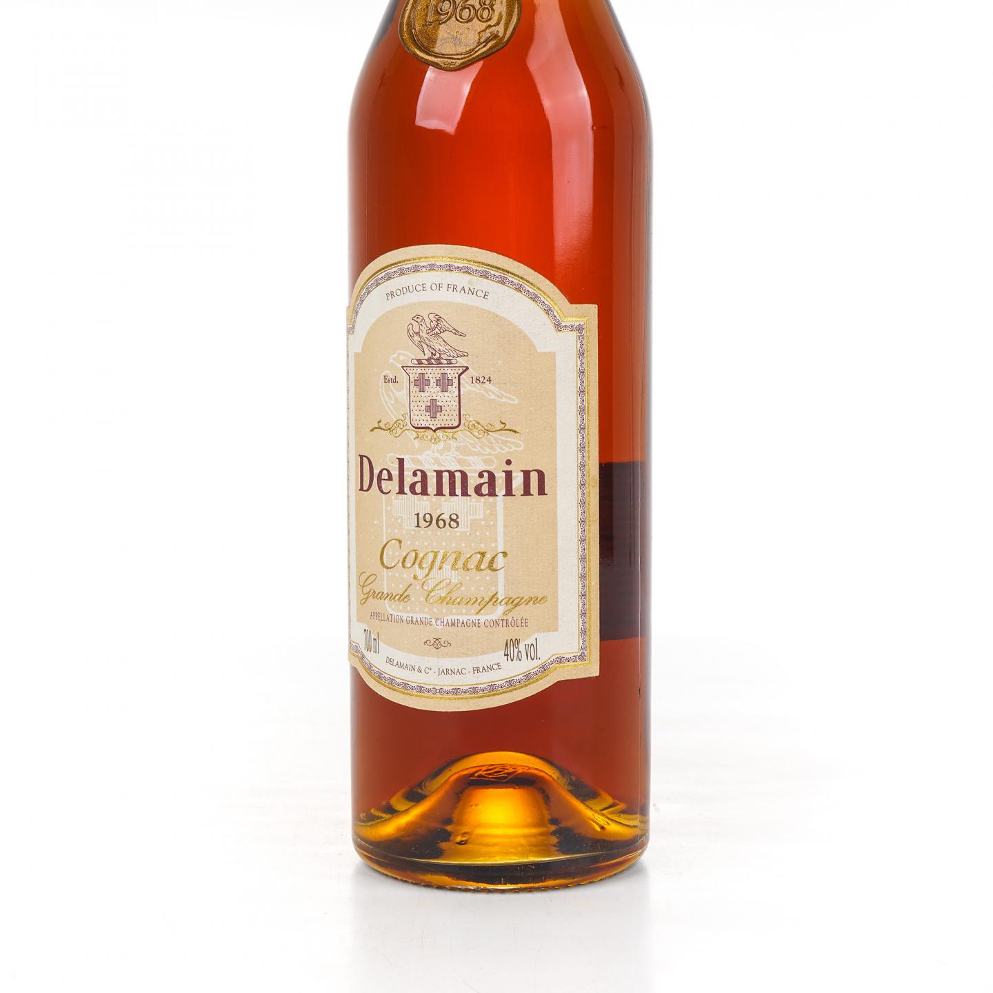 Delamain 德拉曼 1968 大香槟区 干邑白兰地