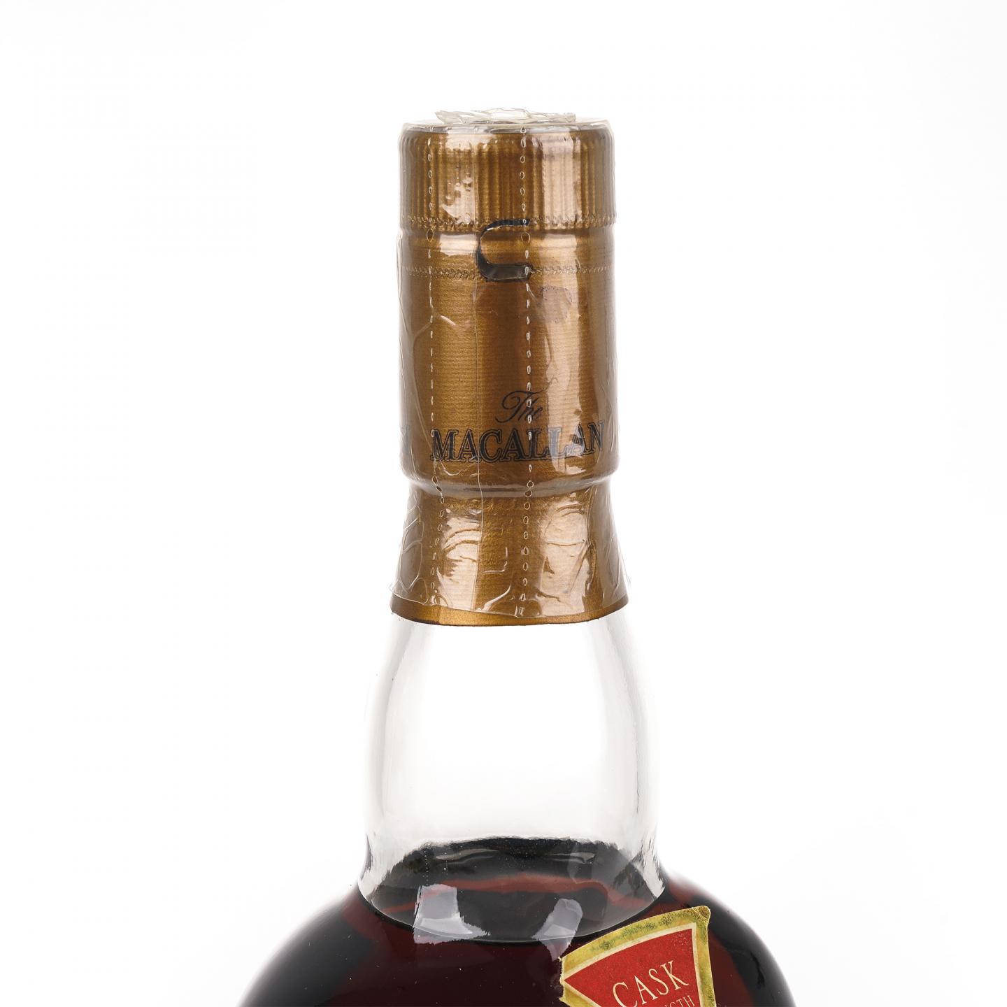 麦卡伦 10年 桶强 1升装 58.6%