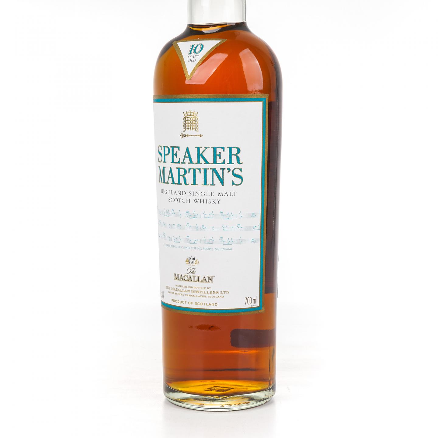麦卡伦 10年 Speaker Martin's