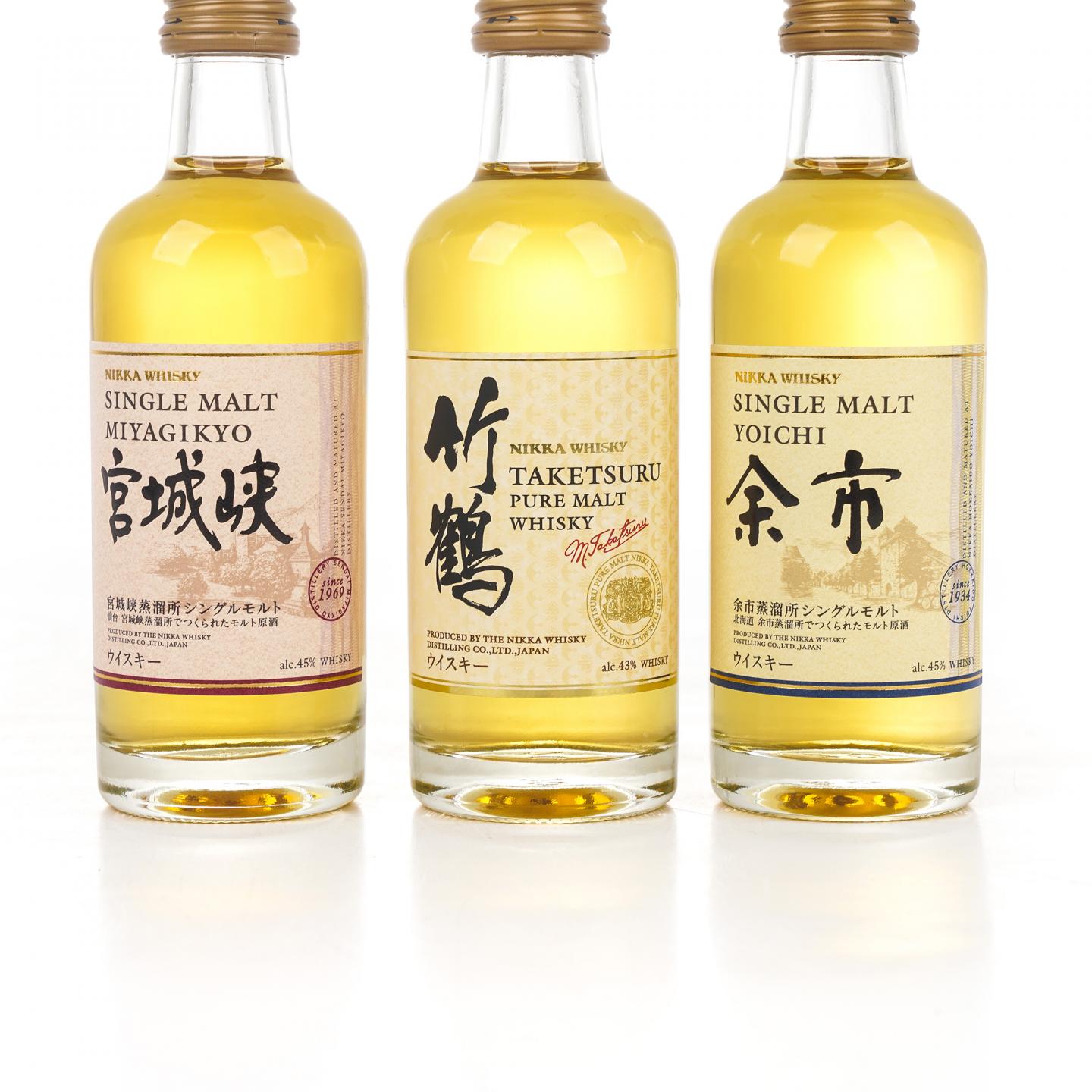 【酒版】Old St Andrews/宫城峡/竹鹤/余市 50ml*4