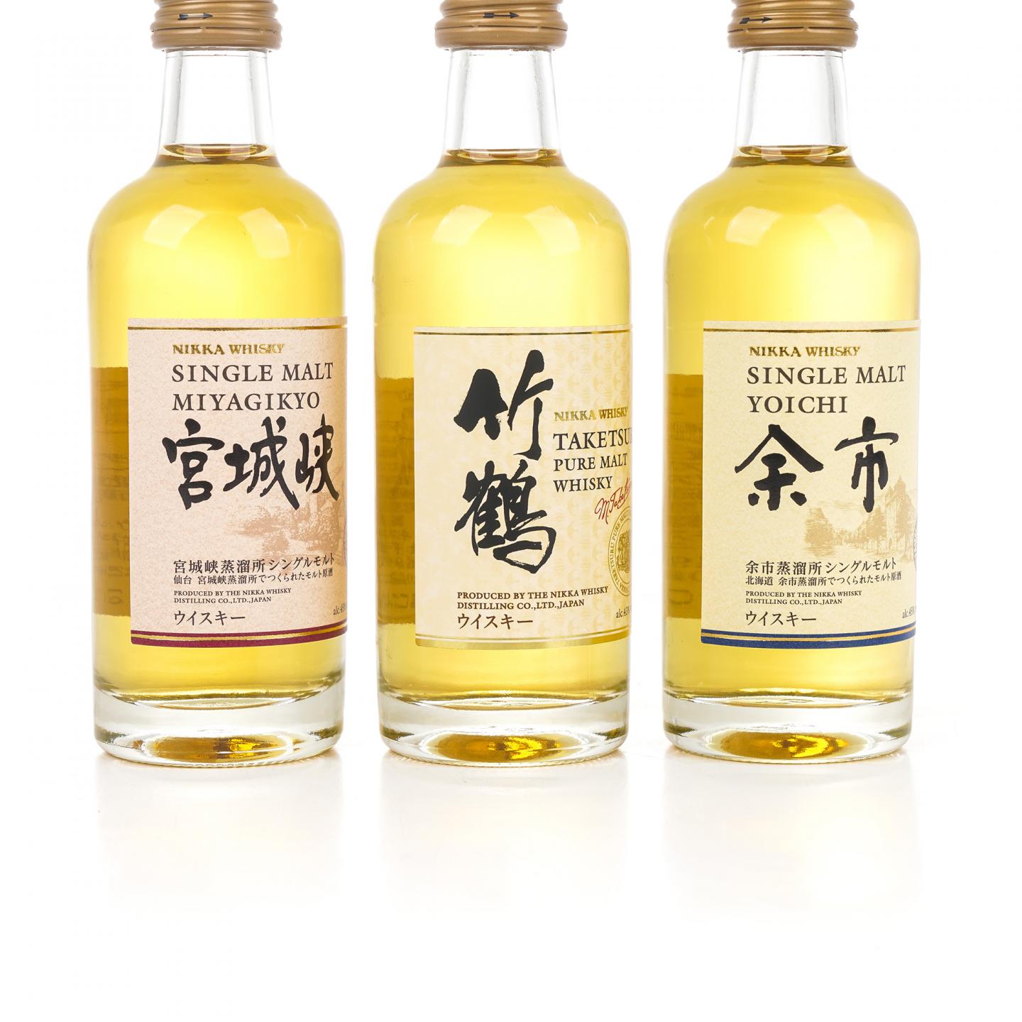 【酒版】Old St Andrews/宫城峡/竹鹤/余市 50ml*4