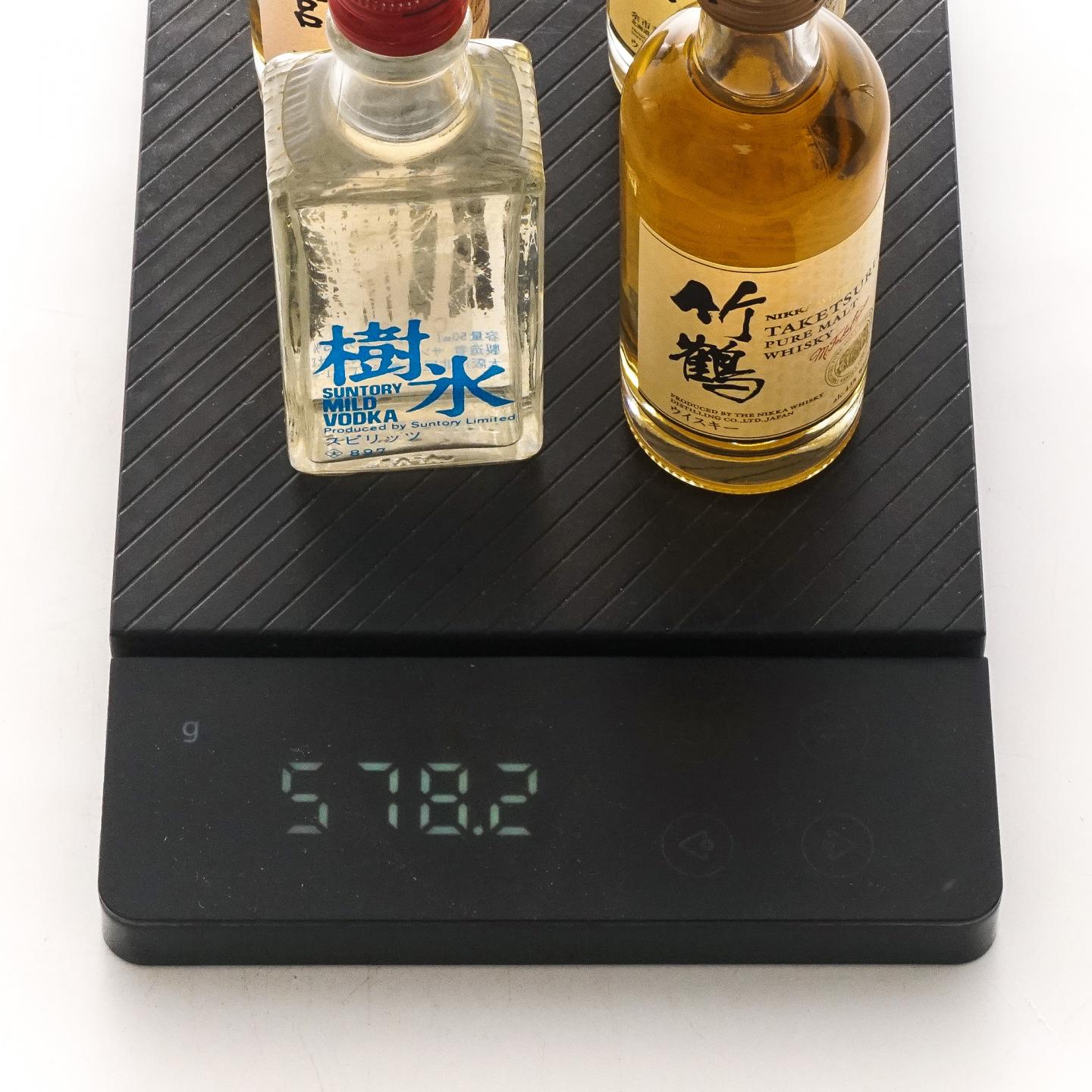 【酒版】余市/宫城峡/竹鹤/三得利伏特加 50ml*4瓶组