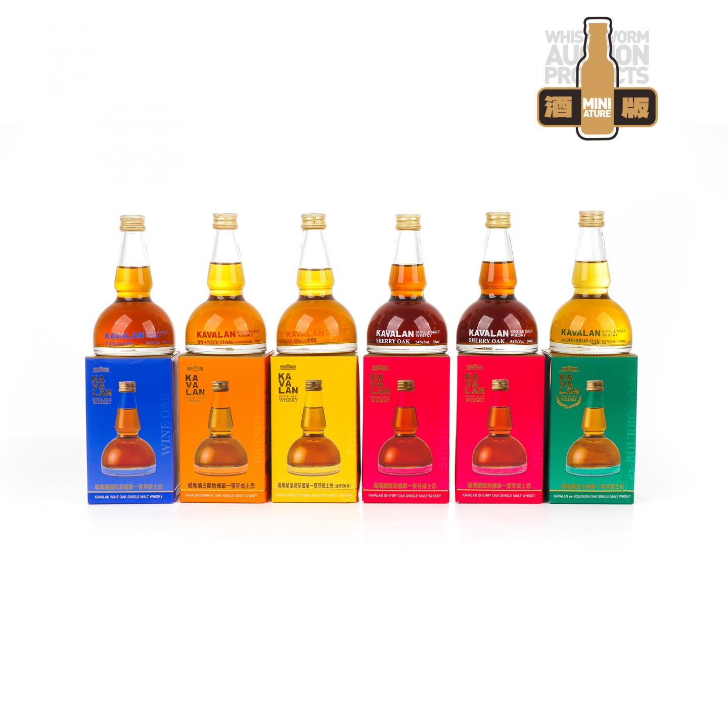 【酒版】噶玛兰 风味桶系列 6瓶组*50ml