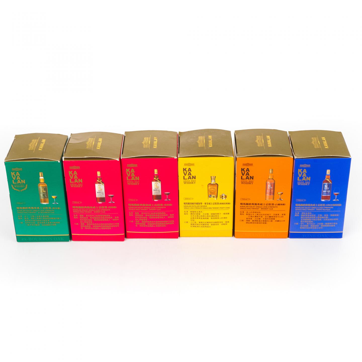 【酒版】噶玛兰 风味桶系列 6瓶组*50ml