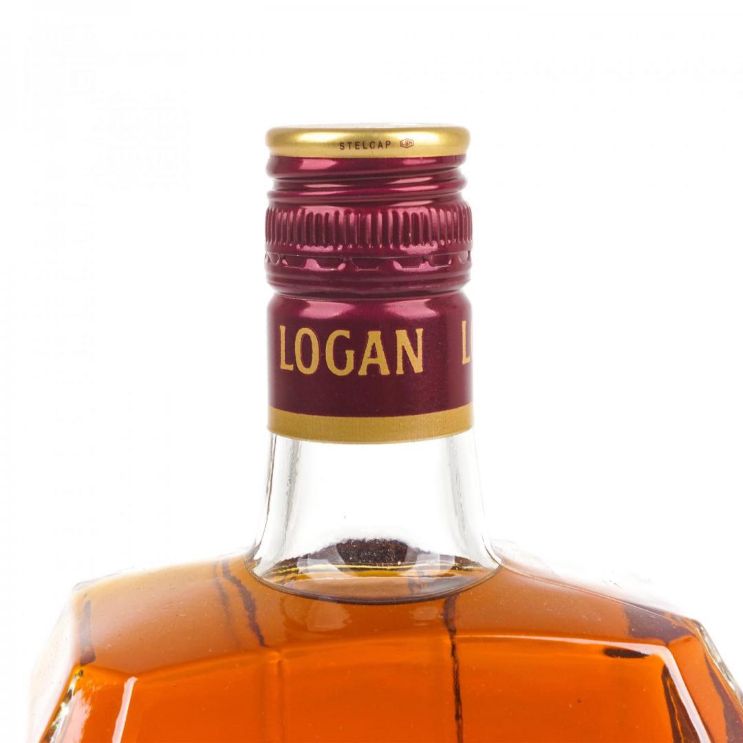【古早老威】70年代 白马 「Logan De Luxe」威士忌 43% 760ml