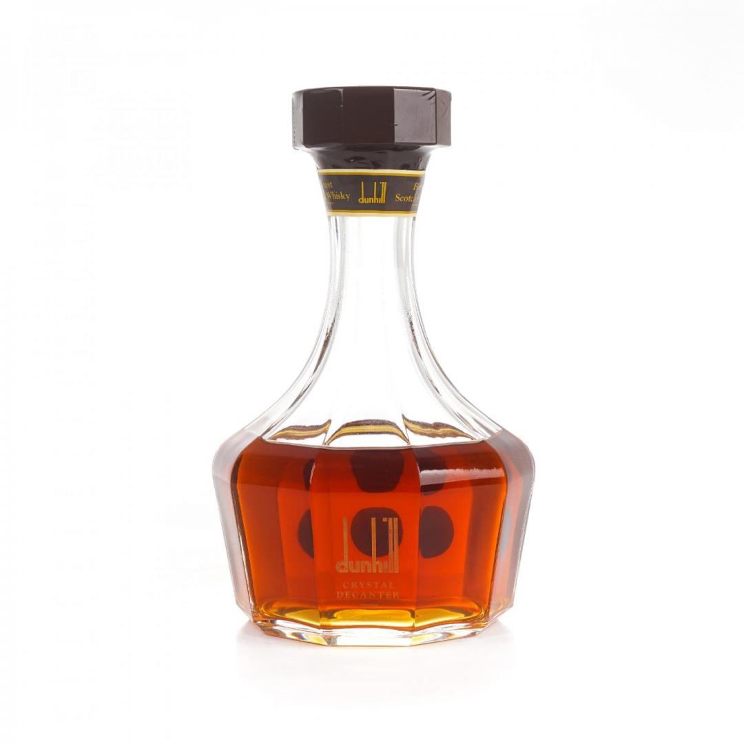 【奢华水晶】80年代 登喜路 30+年「Old Master」水晶瓶雪莉桶威士忌 43% 750ml