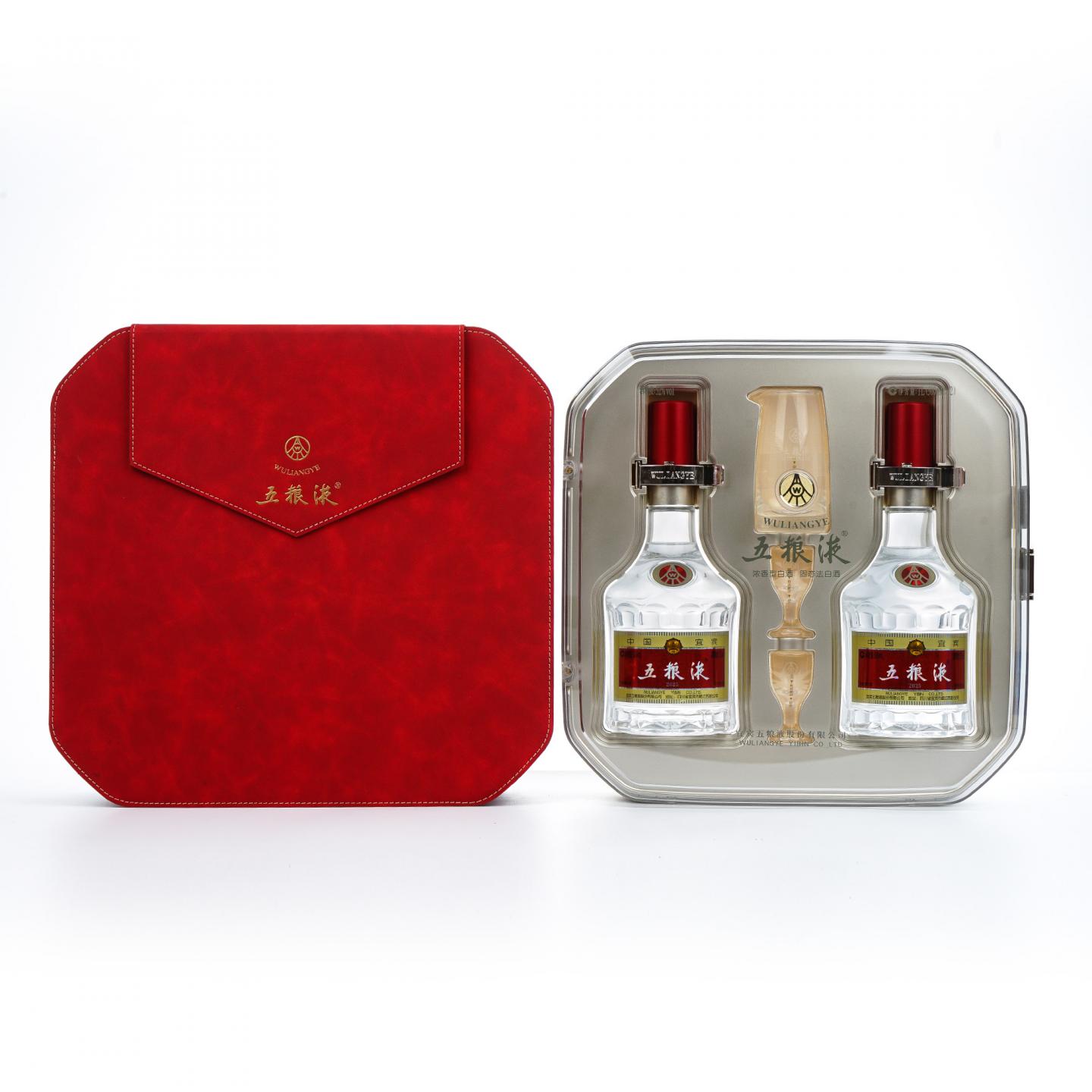 宜宾五粮液· 2025年 500ml*2支组 祝您好事成双礼盒