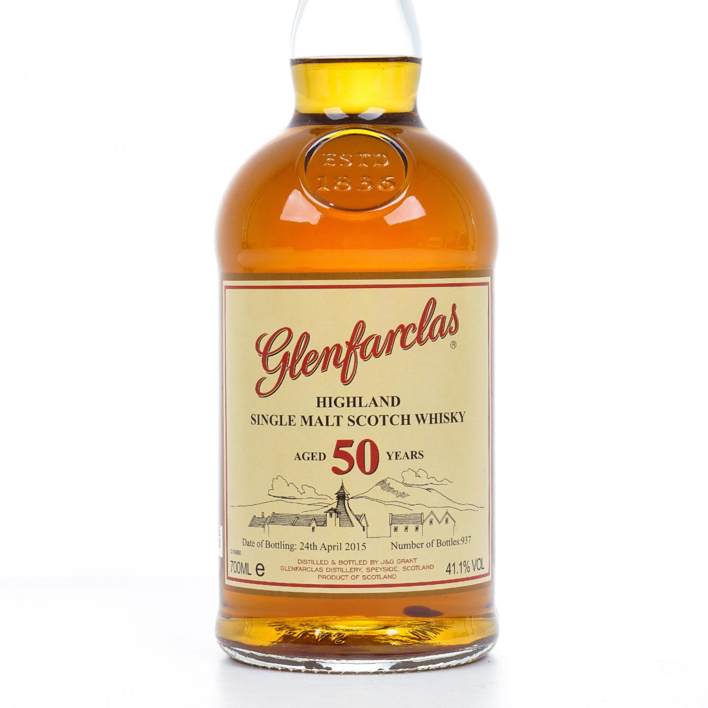 格兰花格 50年 2015 礼盒 700ml