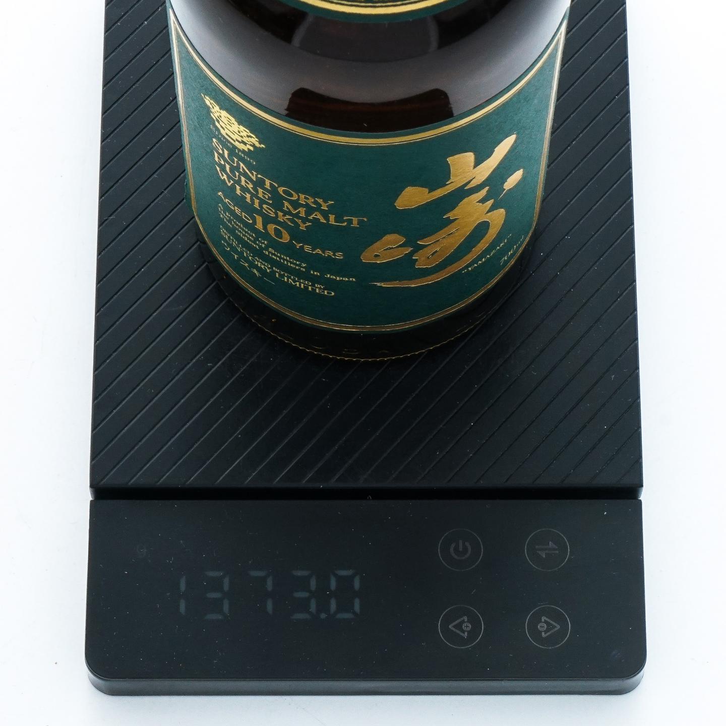 山崎 10年 金花标 Pure Malt 绿标