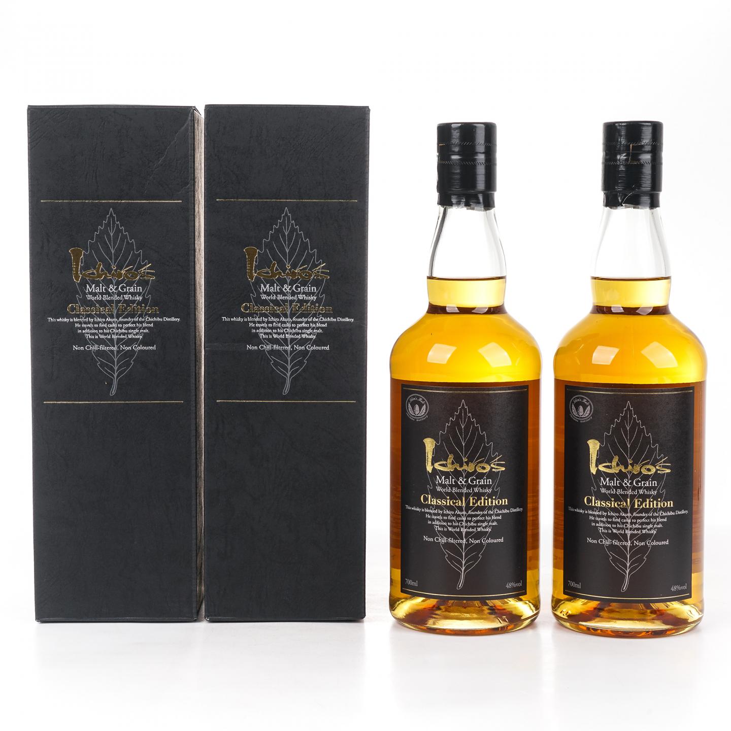 秩父 黑叶 Ichiro’s Malt & Grain Classical Edition 2瓶组