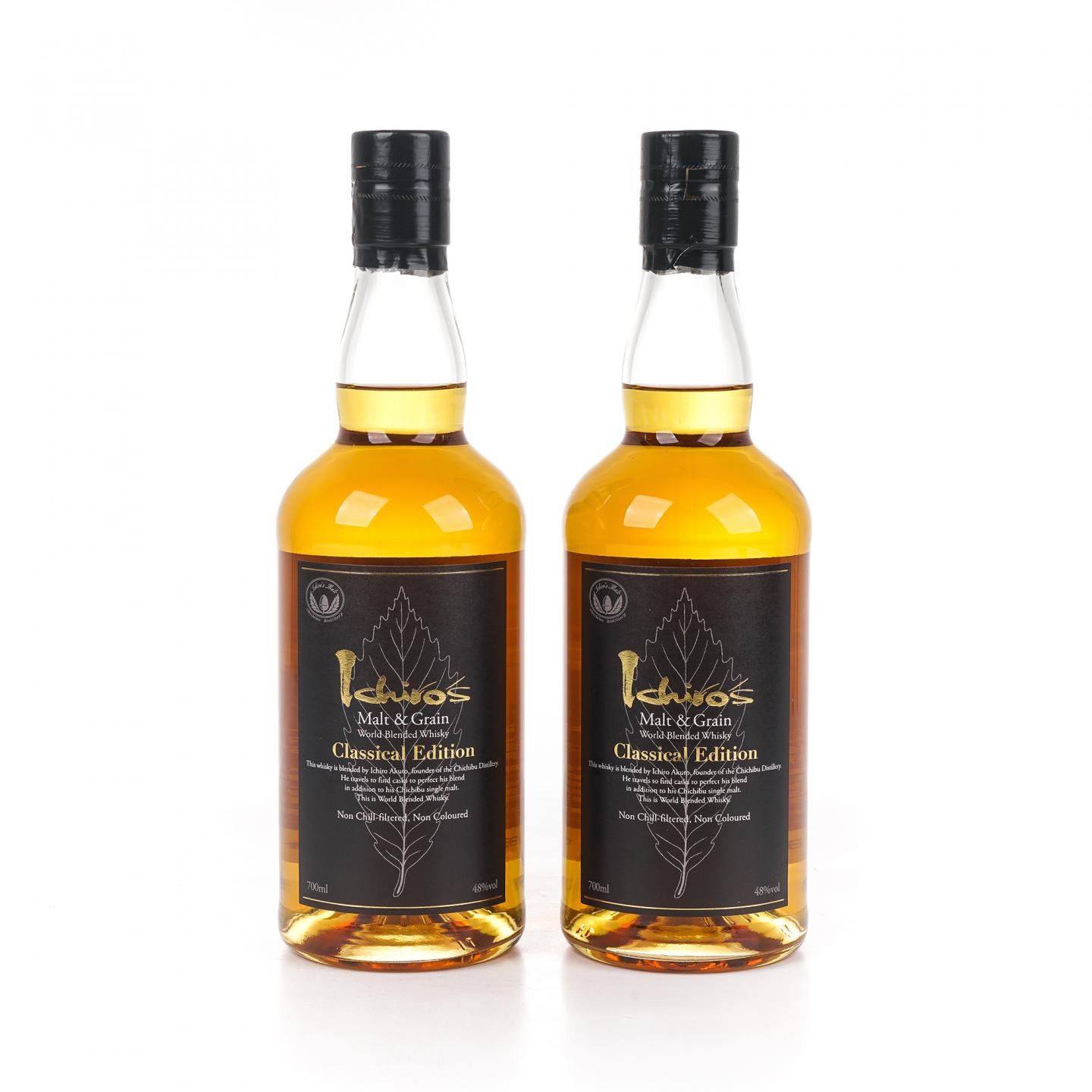 秩父 黑叶 Ichiro’s Malt & Grain Classical Edition 2瓶组