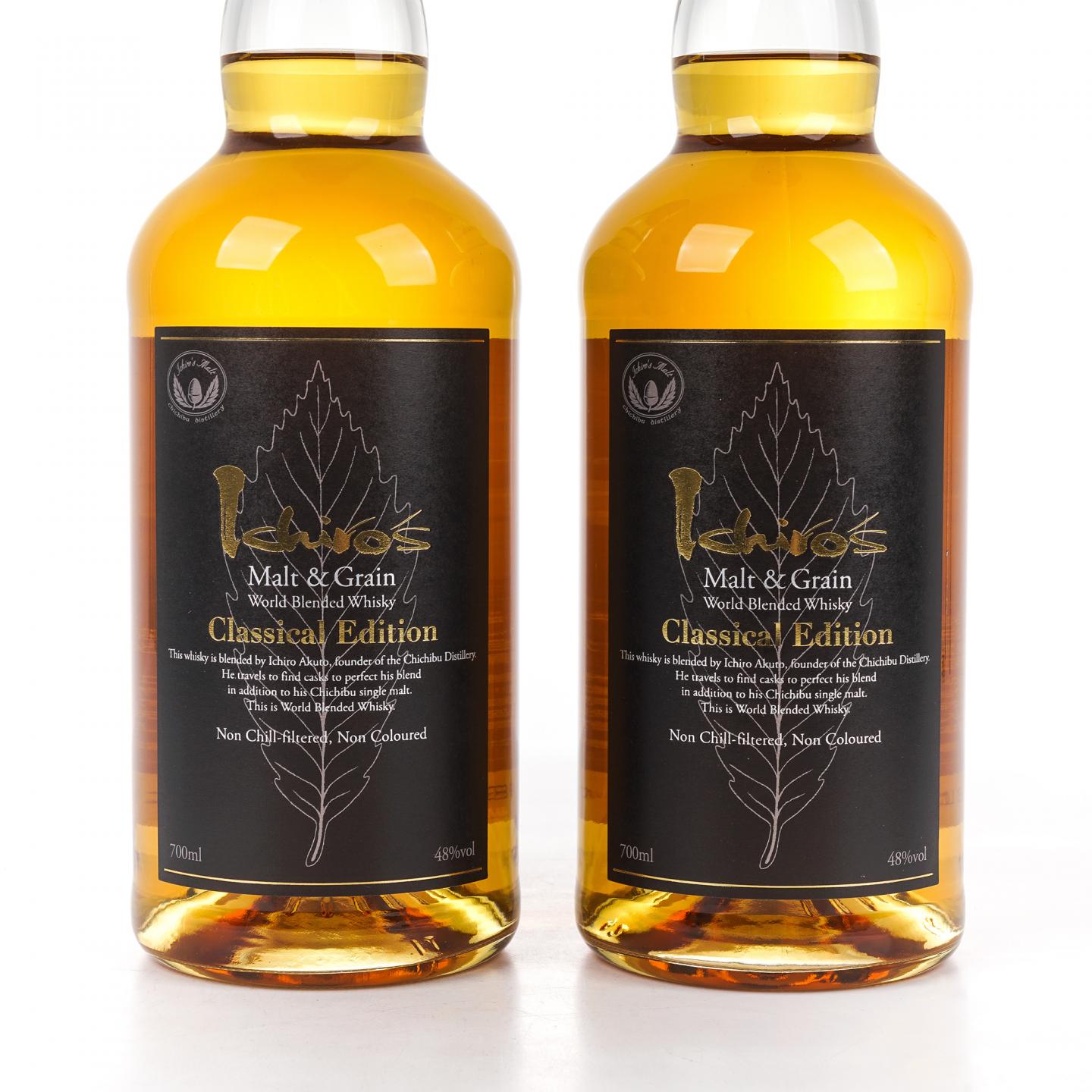 秩父 黑叶 Ichiro’s Malt & Grain Classical Edition 2瓶组