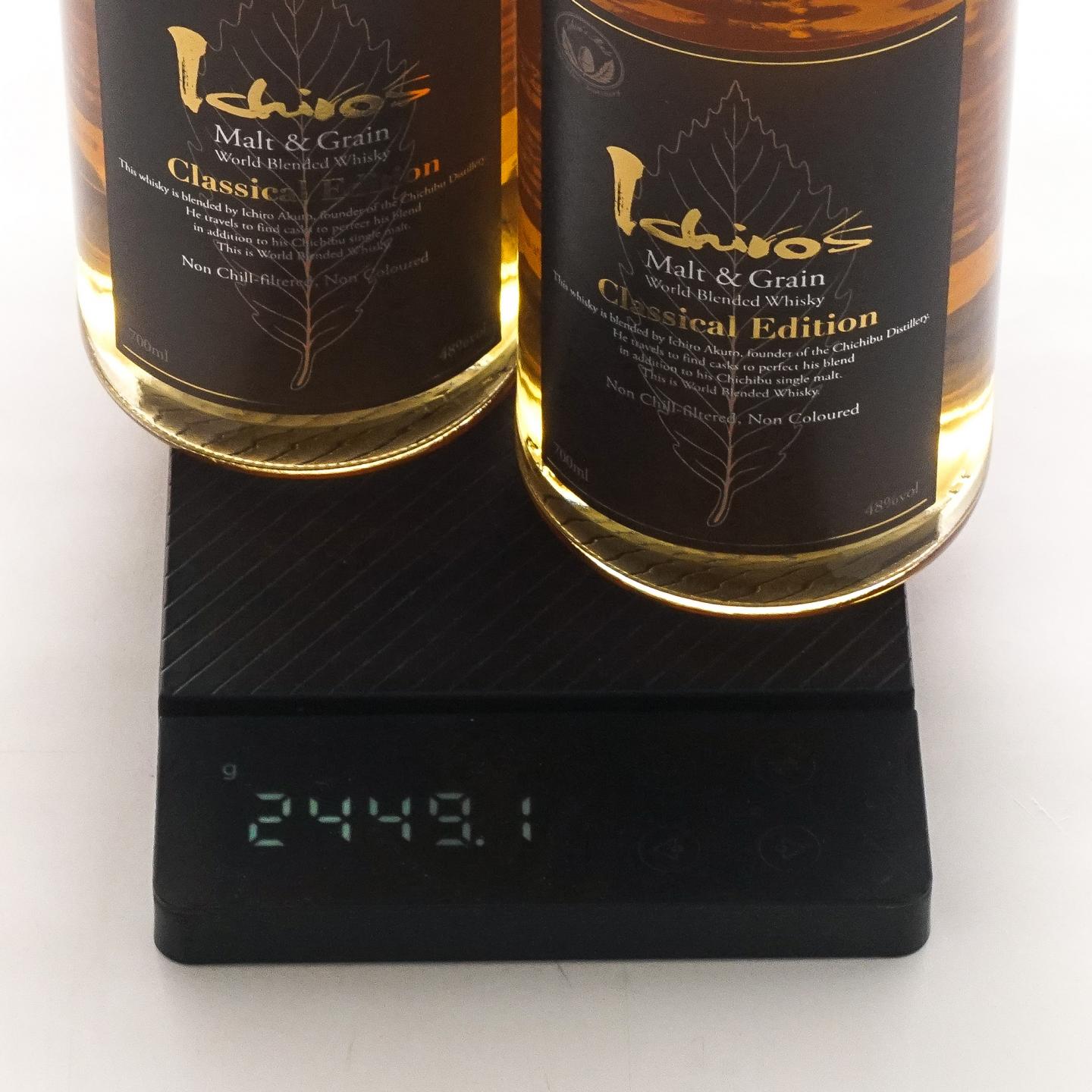 秩父 黑叶 Ichiro’s Malt & Grain Classical Edition 2瓶组