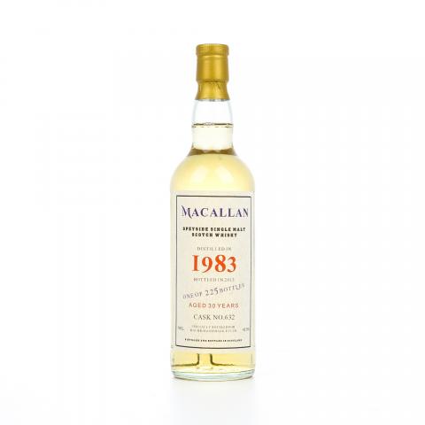 秘密斯佩塞 30年 1983-2013 Machrihanish高尔夫俱乐部 桶号#632 700ml