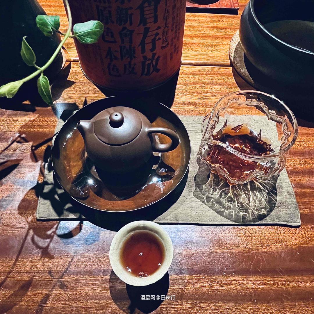喝个陈皮普洱