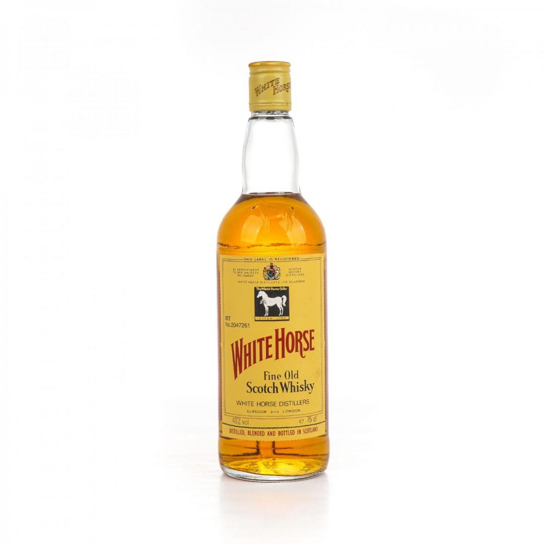 【绝版老威】70-80年代 White Horse白马 古典威士忌 40% 750ml