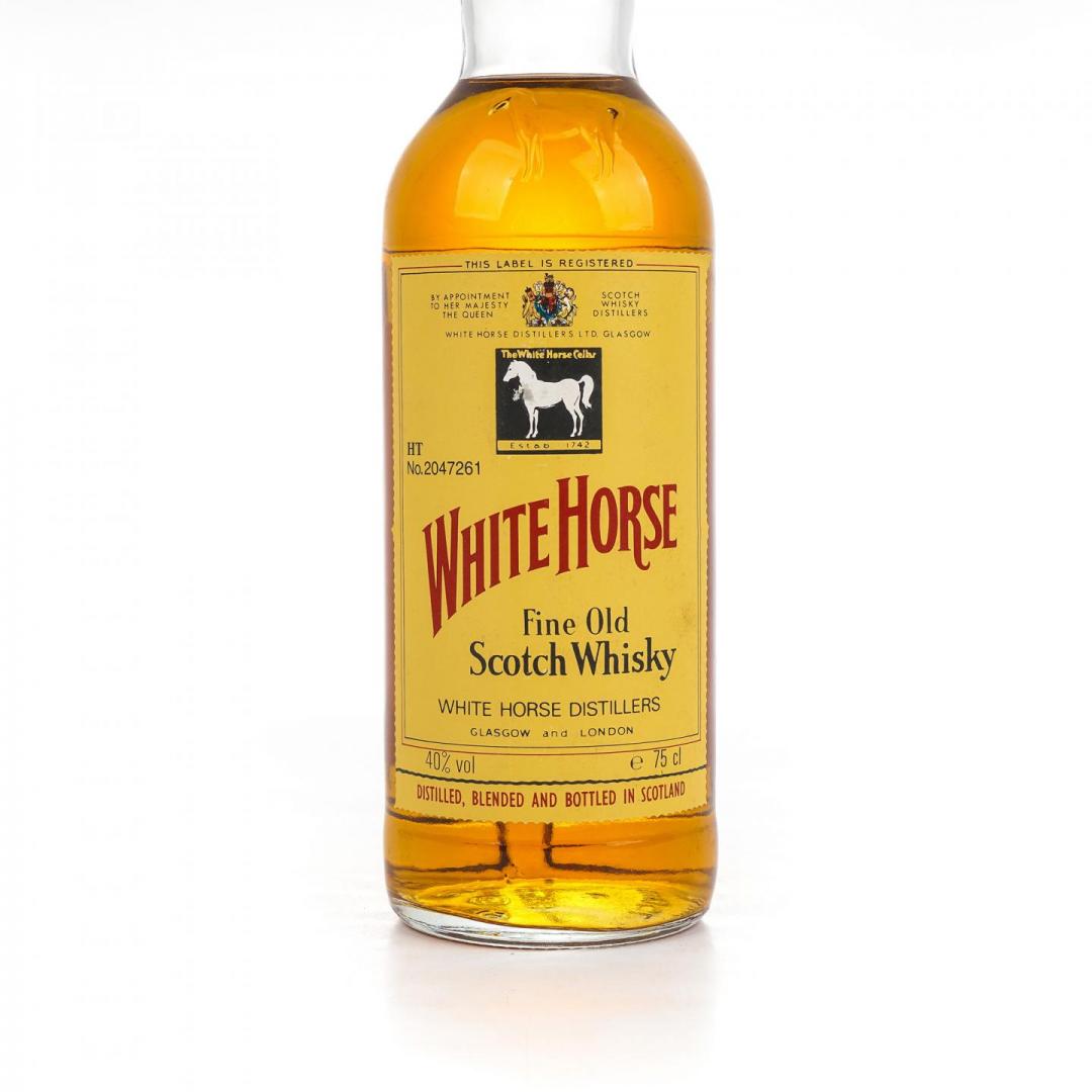 【绝版老威】70-80年代 White Horse白马 古典威士忌 40% 750ml