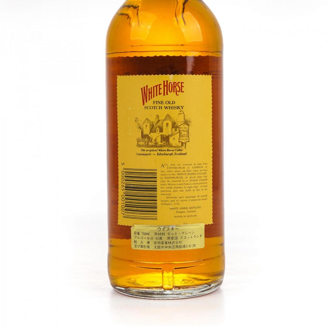 【绝版老威】70-80年代 White Horse白马 古典威士忌 40% 750ml