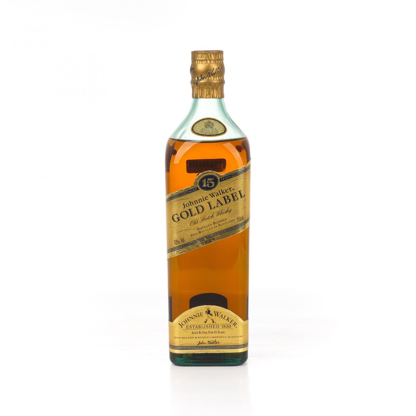 尊尼获加 15年 金牌 750ml