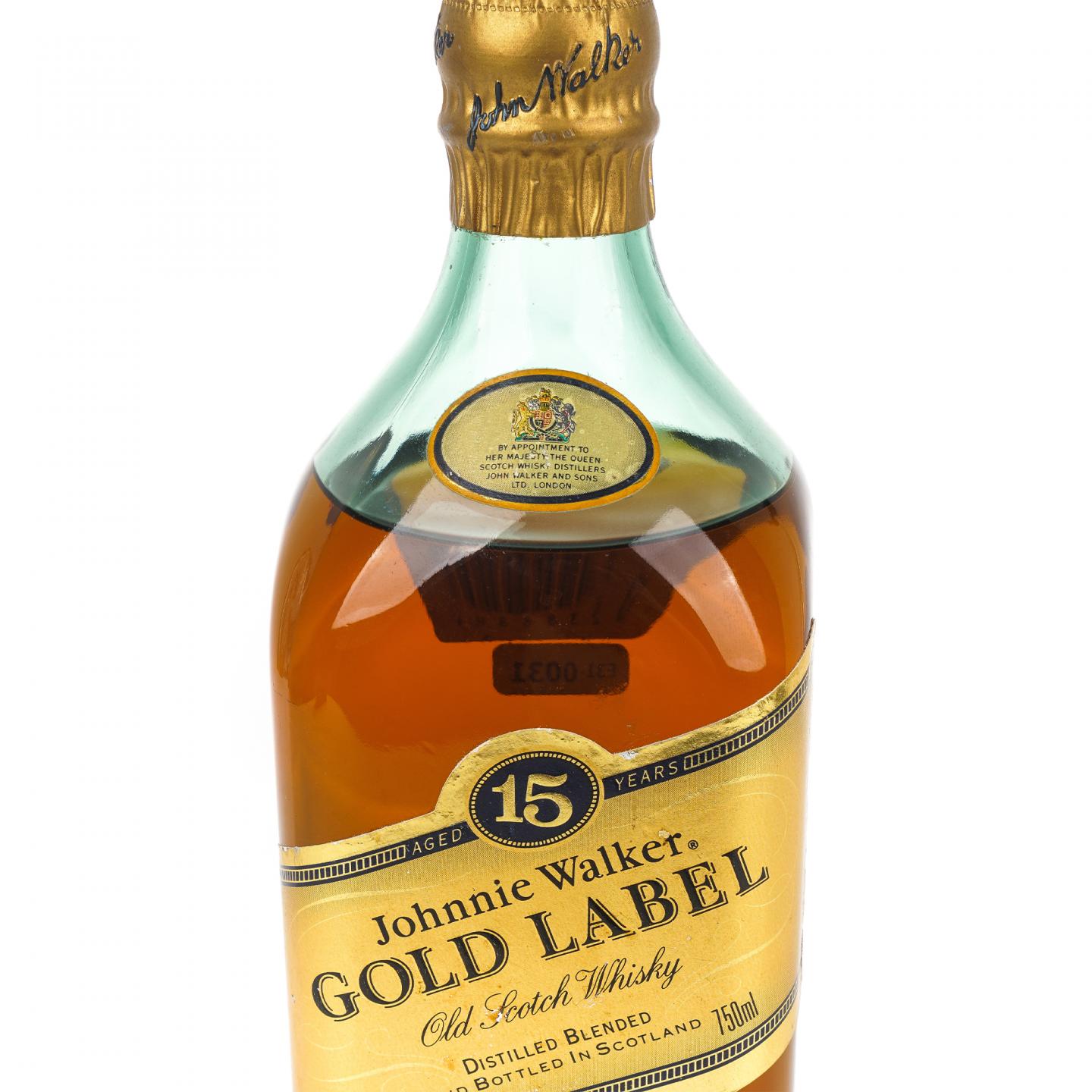 尊尼获加 15年 金牌 750ml