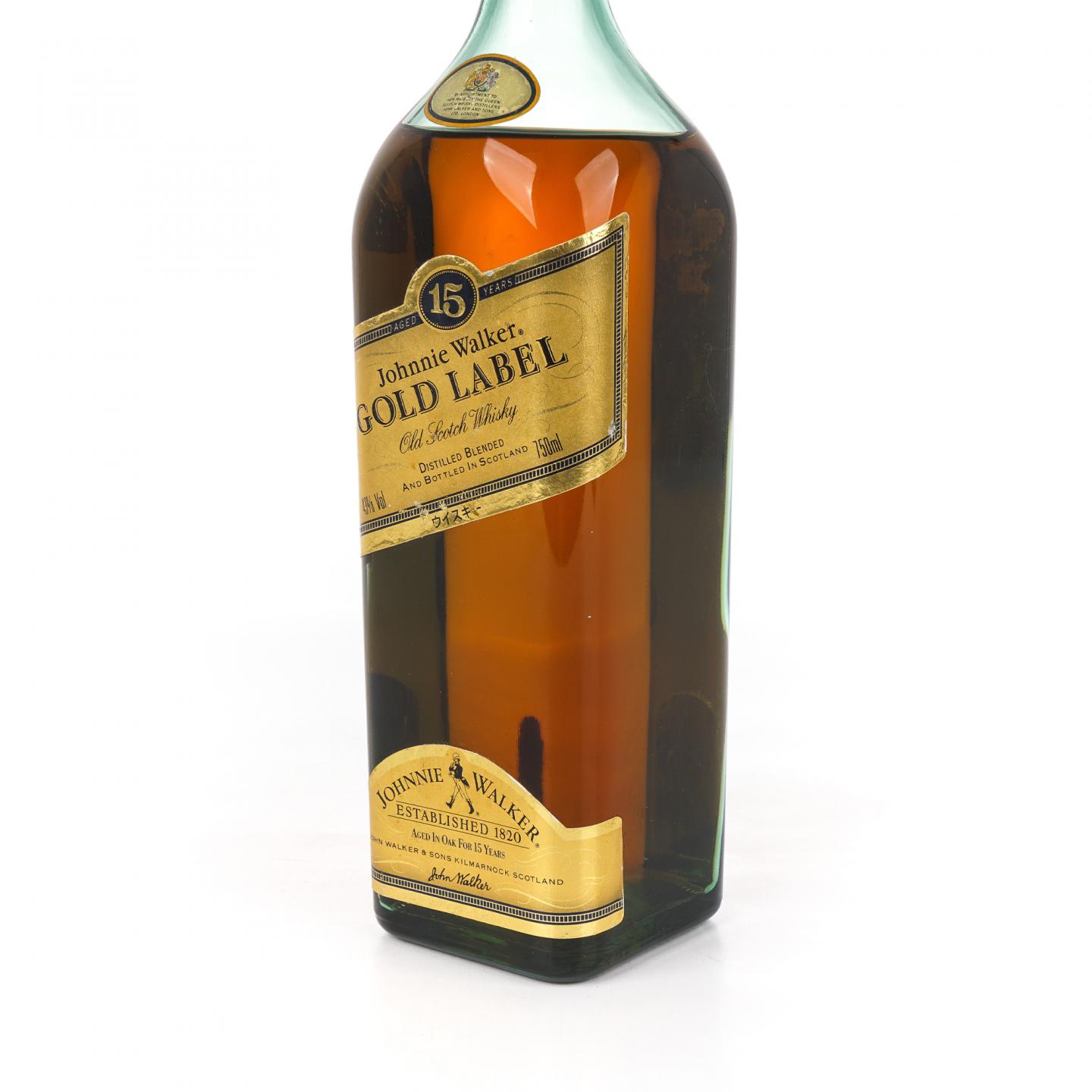 尊尼获加 15年 金牌 750ml