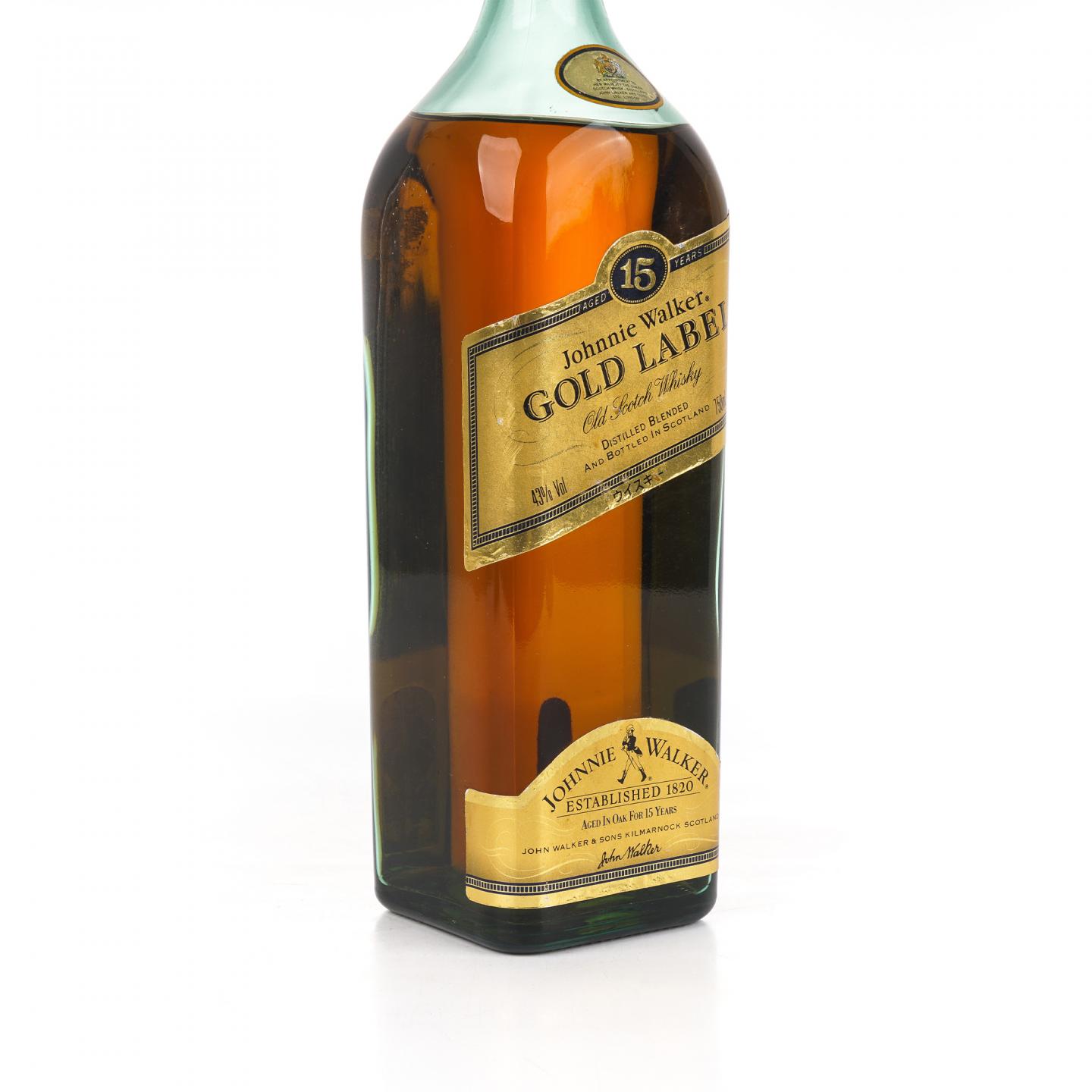 尊尼获加 15年 金牌 750ml