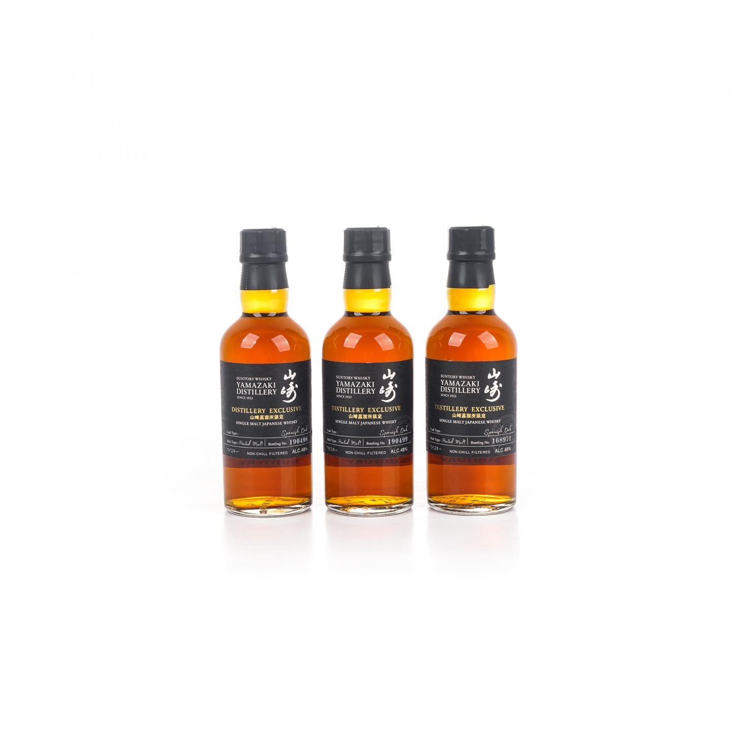 【中样】山崎蒸馏所限定 Peated Malt 180ml*3支组