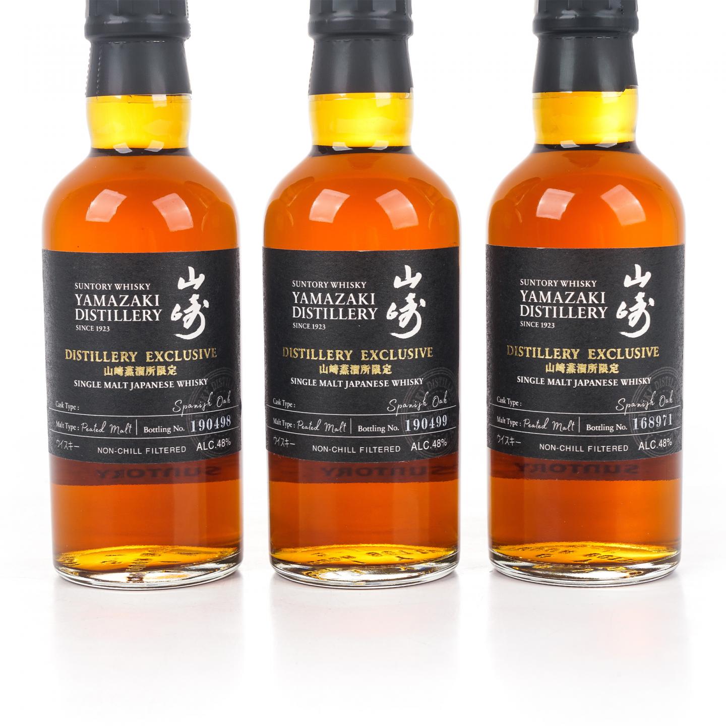 【中样】山崎蒸馏所限定 Peated Malt 180ml*3支组