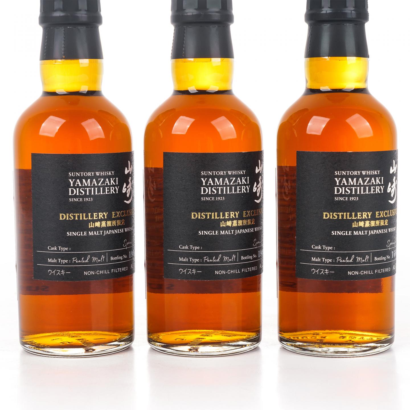 【中样】山崎蒸馏所限定 Peated Malt 180ml*3支组