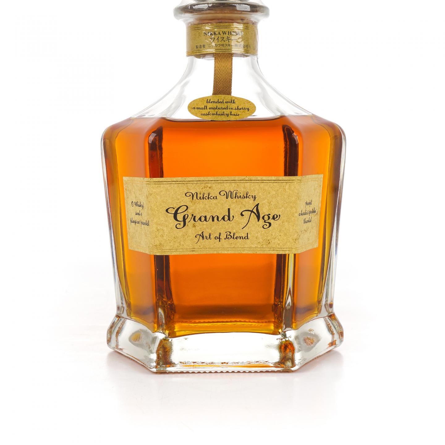 Nikka Grand Age 伟大时代 六角瓶 调和 660ML