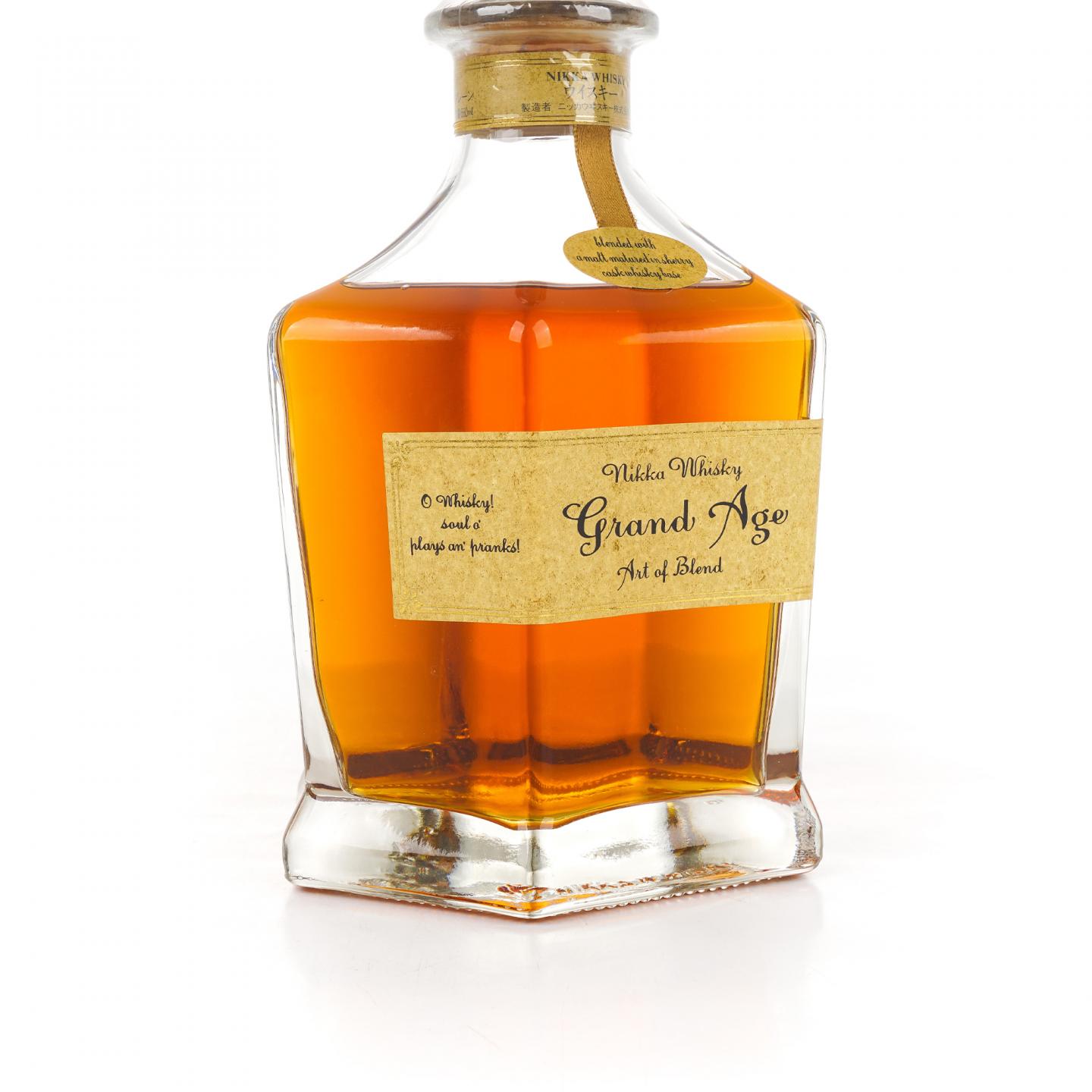 Nikka Grand Age 伟大时代 六角瓶 调和 660ML