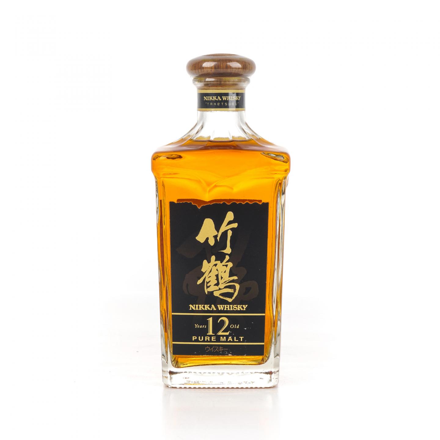 竹鹤 12年 Pure Malt 角瓶 660ML