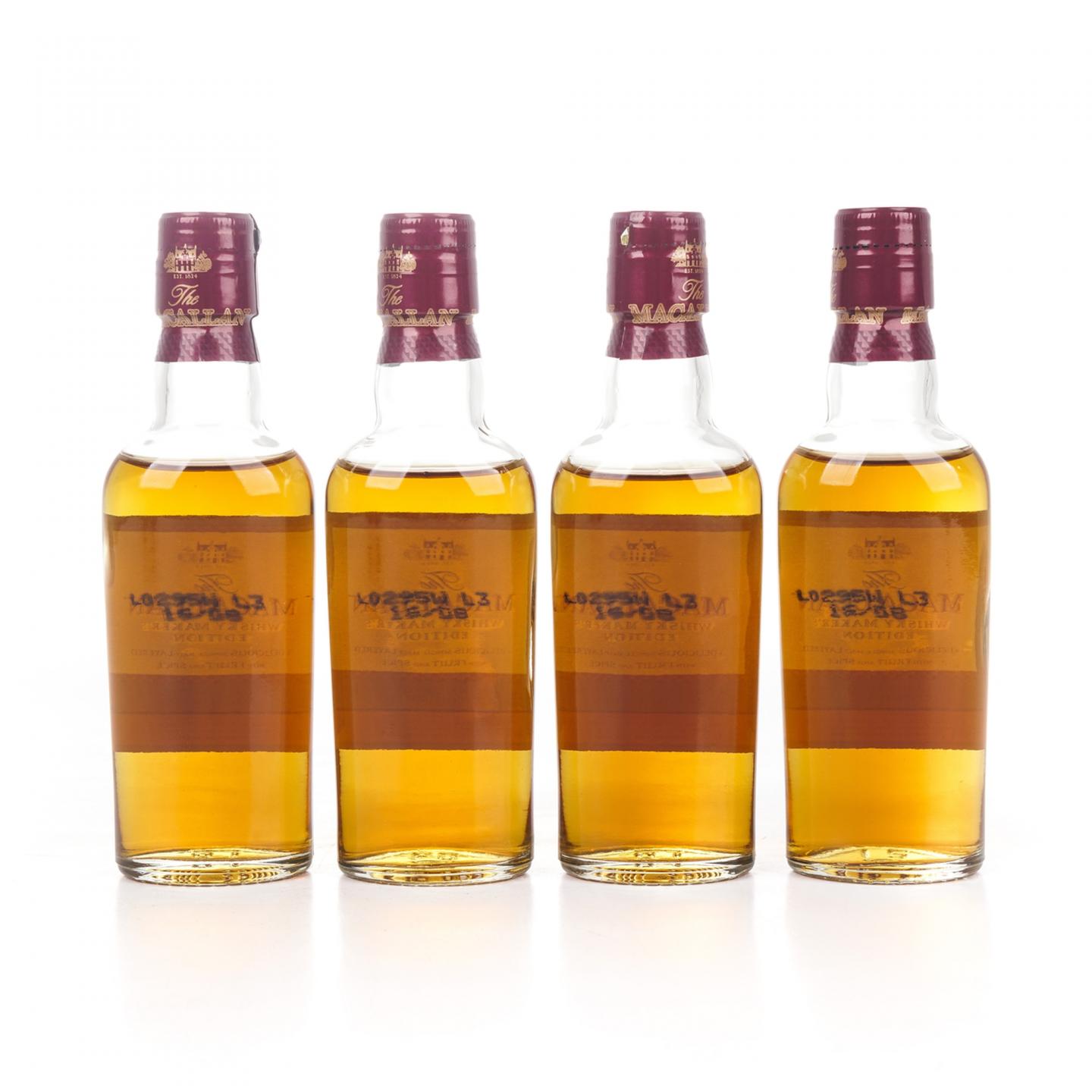 【酒版】麦卡伦 1824系列 Whisky Maker's Edition 12瓶组*50ml