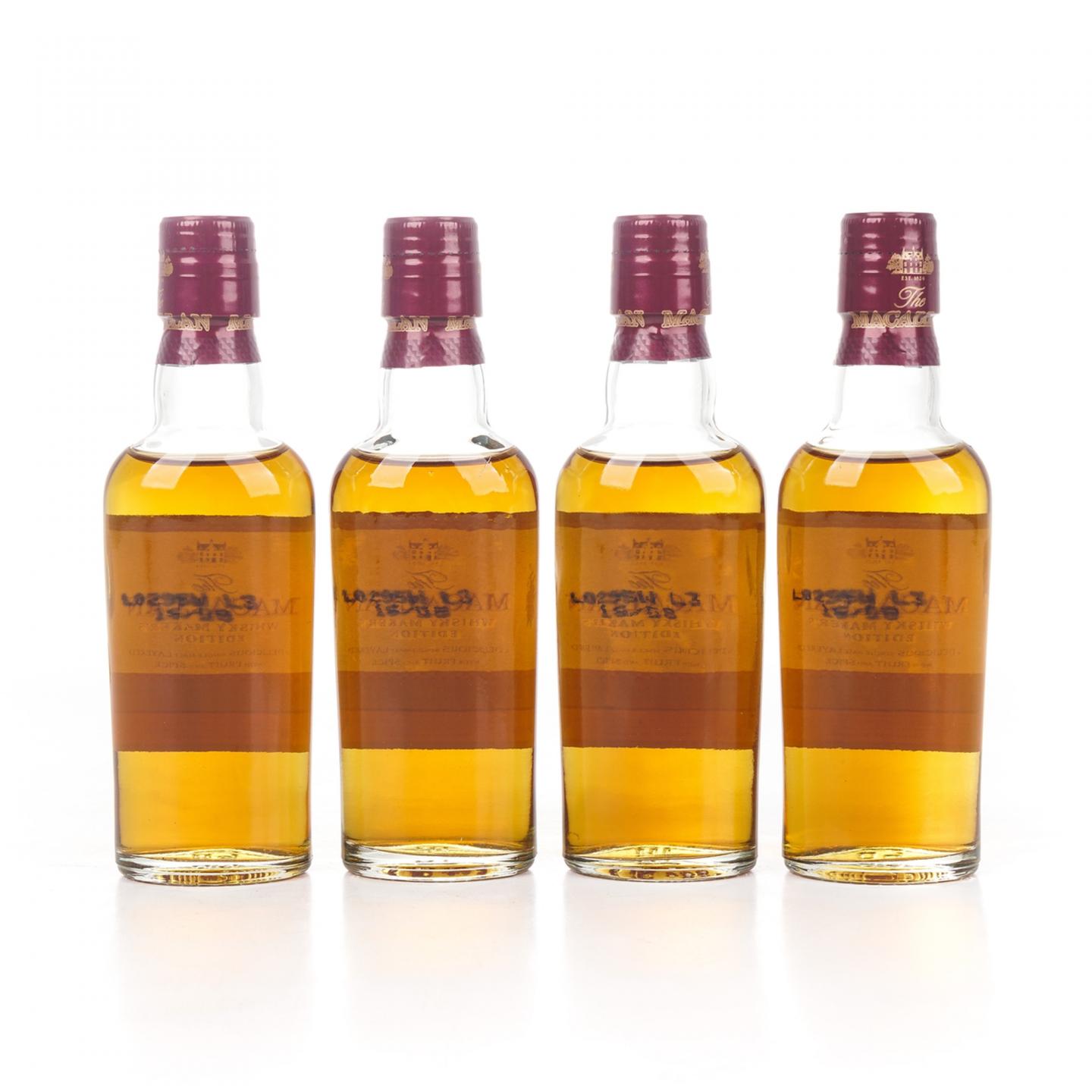 【酒版】麦卡伦 1824系列 Whisky Maker's Edition 12瓶组*50ml
