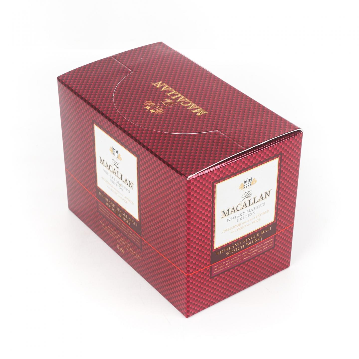 【酒版】麦卡伦 1824系列 Whisky Maker's Edition 12瓶组*50ml