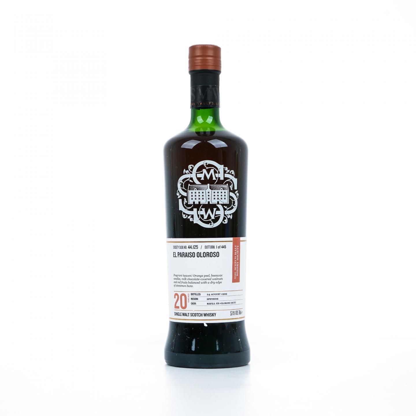 SMWS 44.125 克莱拉奇 20年 1999 雪莉桶
