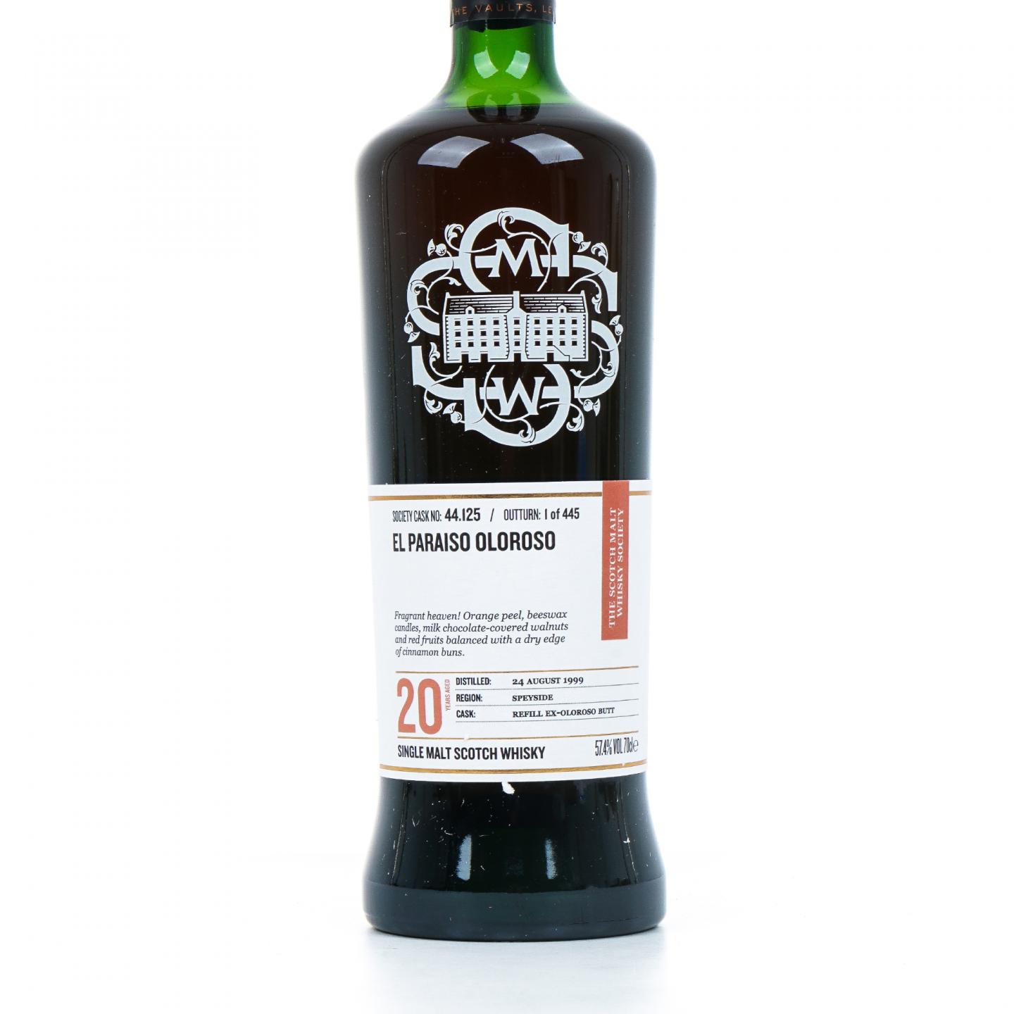 SMWS 44.125 克莱拉奇 20年 1999 雪莉桶