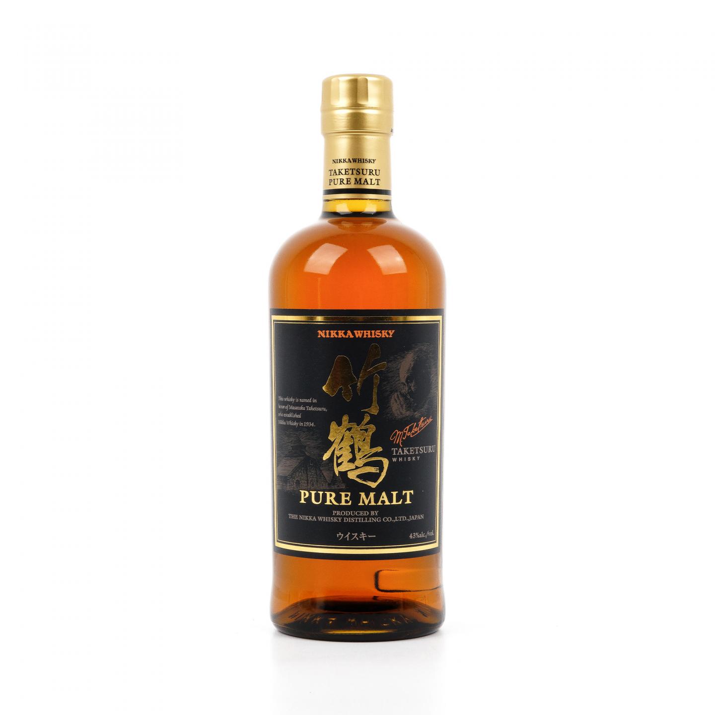 竹鹤 Pure Malt 旧版 黑标 700ML