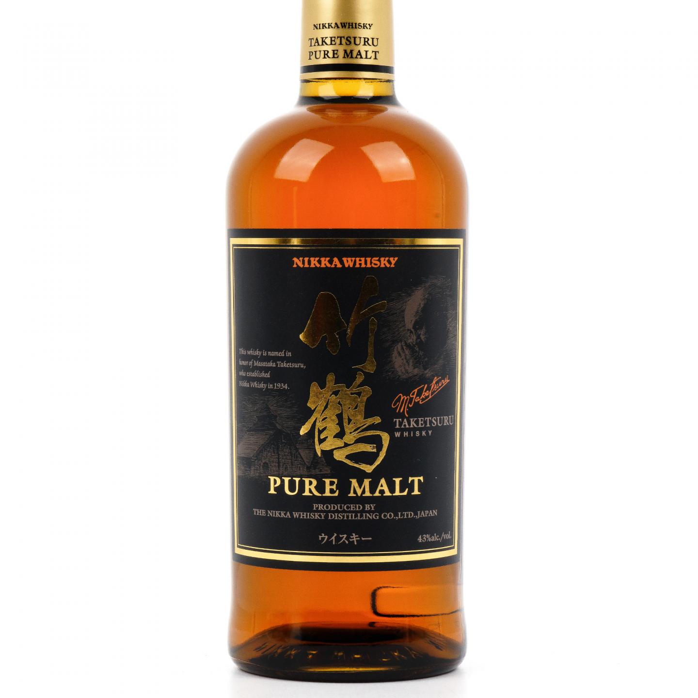 竹鹤 Pure Malt 旧版 黑标 700ML