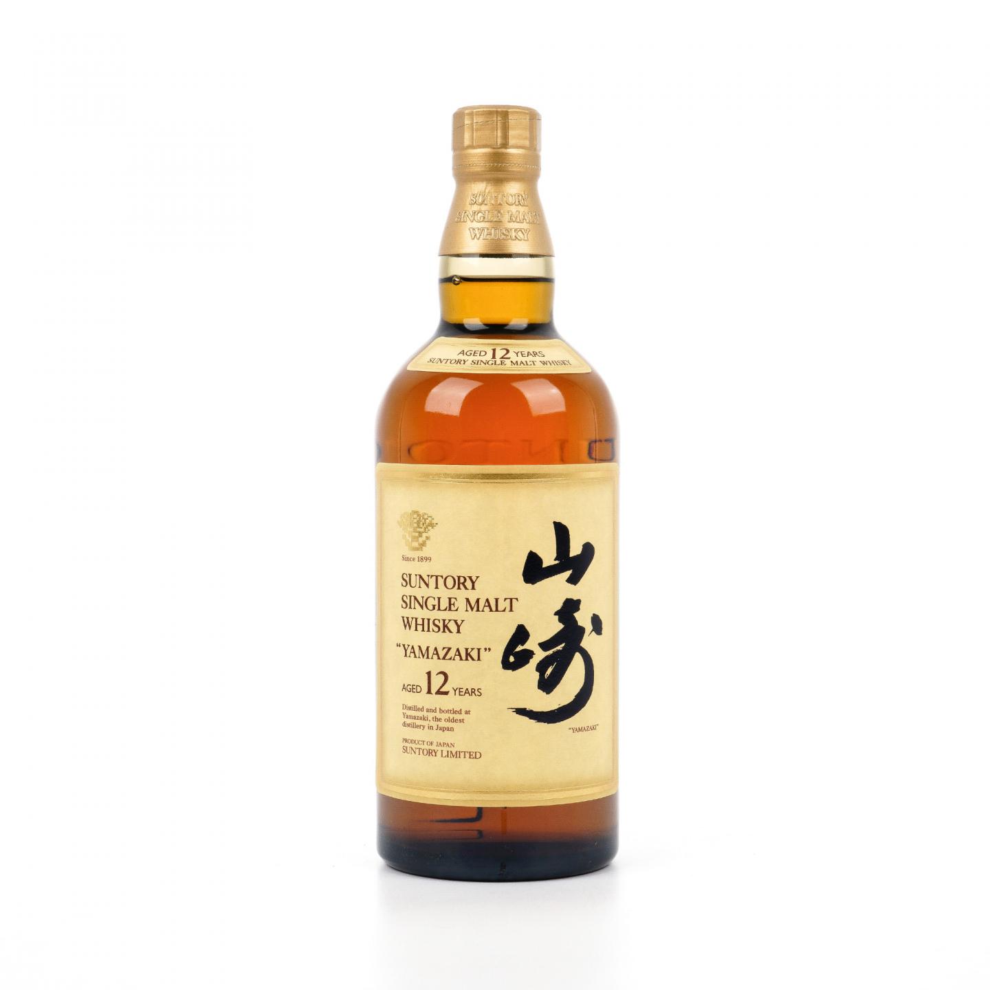 山崎 12年 金花标 Single Malt 750ml