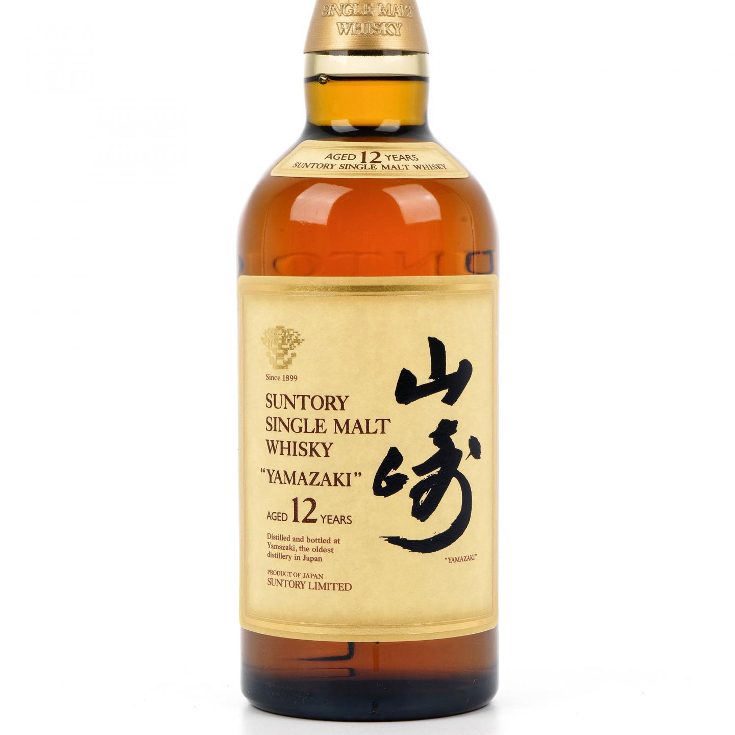 山崎 12年 金花标 Single Malt 750ml