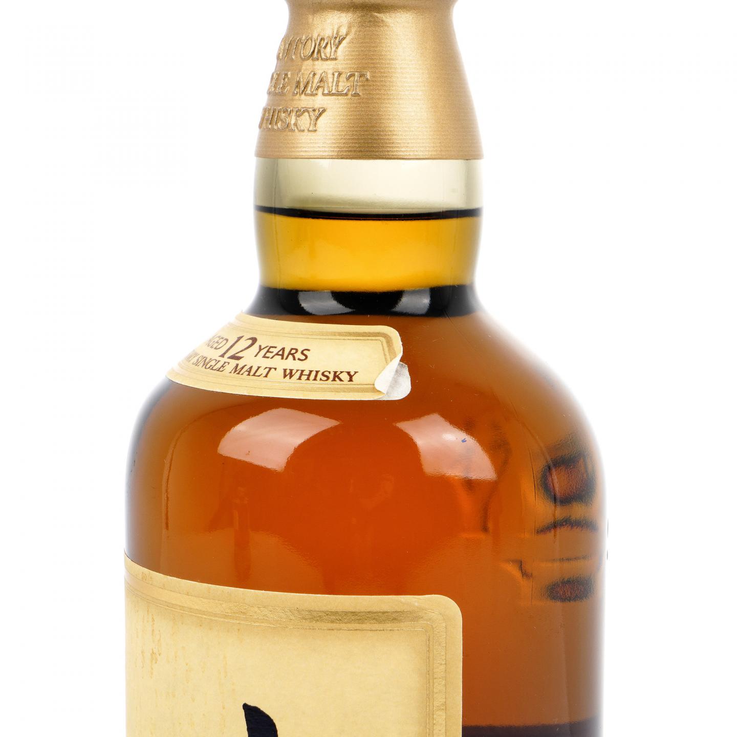山崎 12年 Single Malt 金花标 750ml