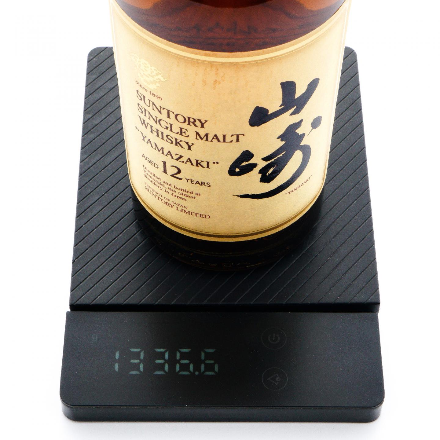 山崎 12年 Single Malt 金花标 750ml