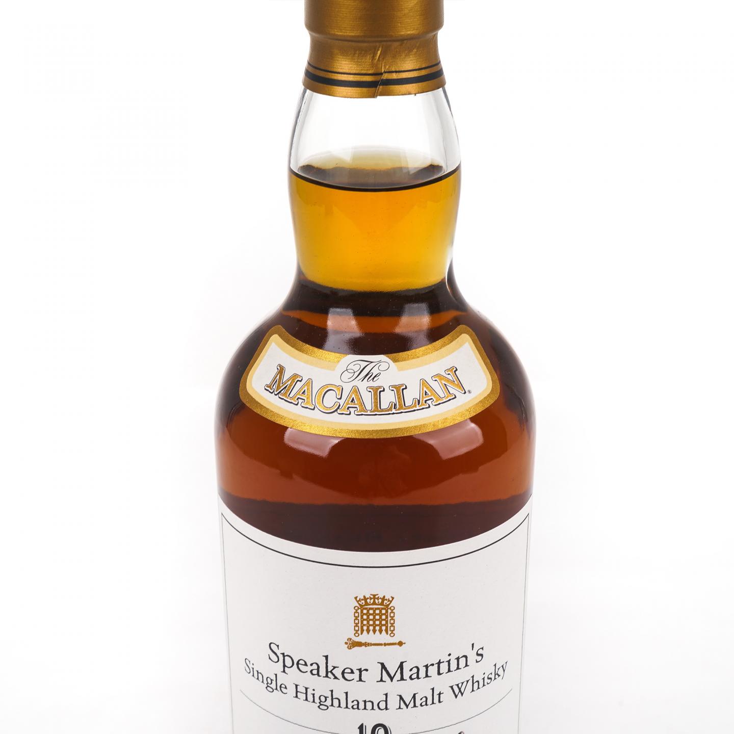 麦卡伦 10年 Speaker Martin's 第一版