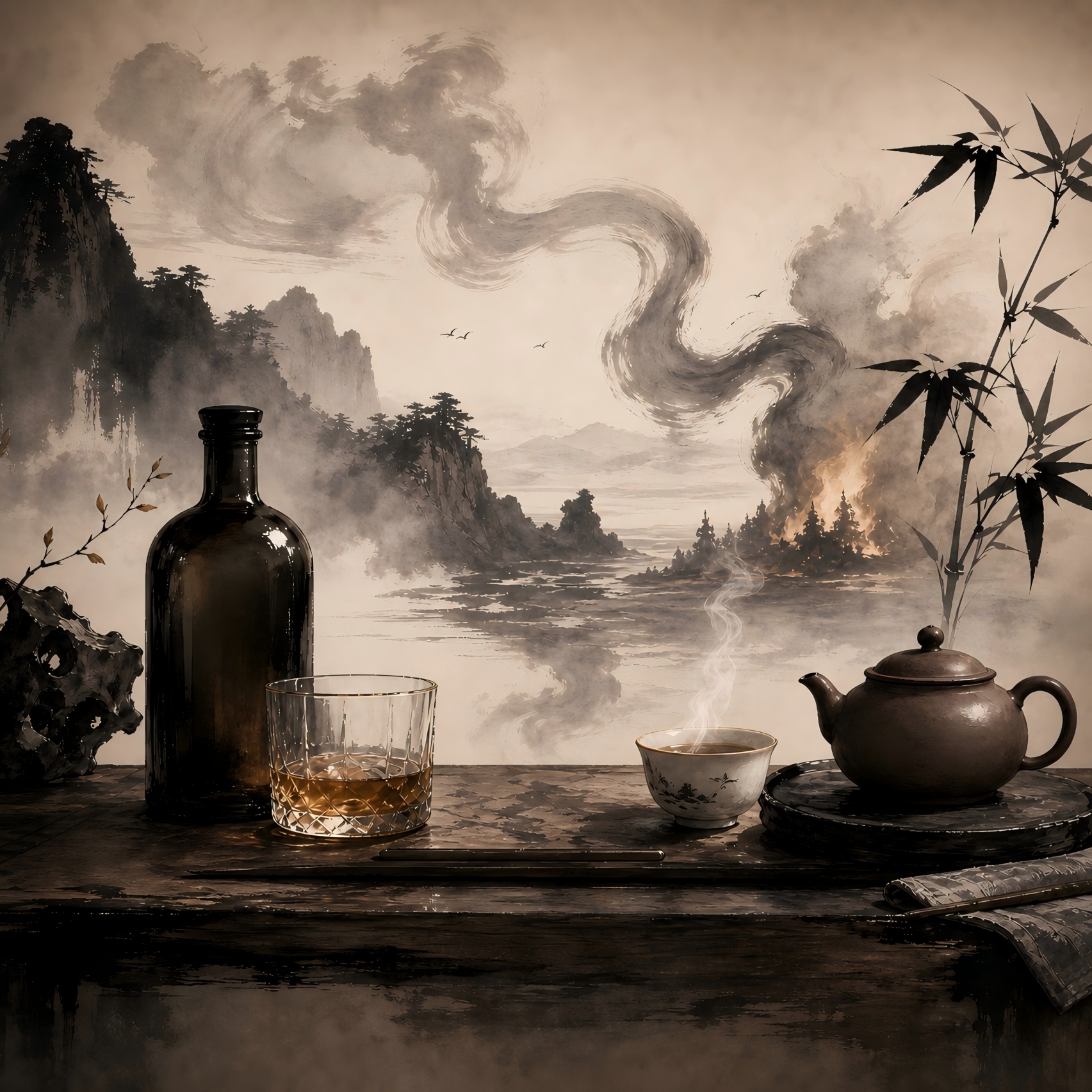 不是只有红酒配牛排：中国茶×威士忌的“君子之交”