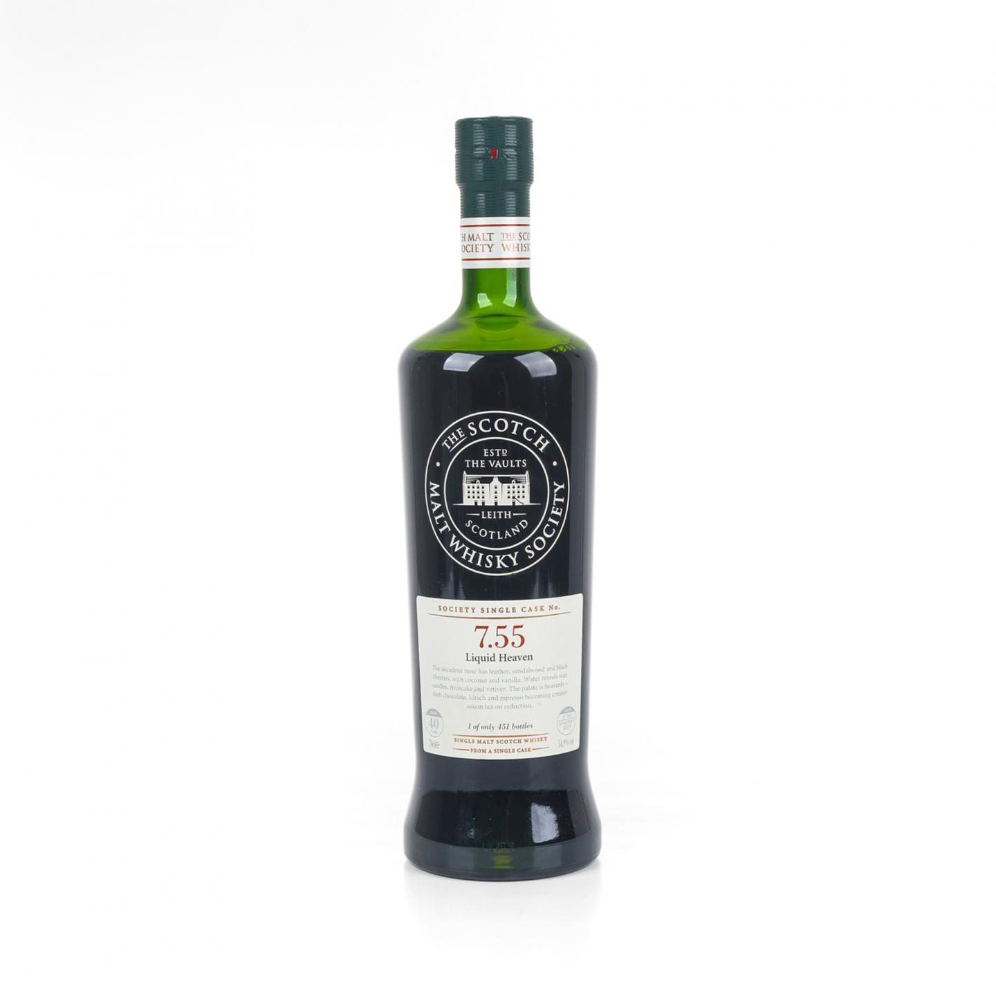 SMWS 7.55 朗摩 40年 雪莉桶
